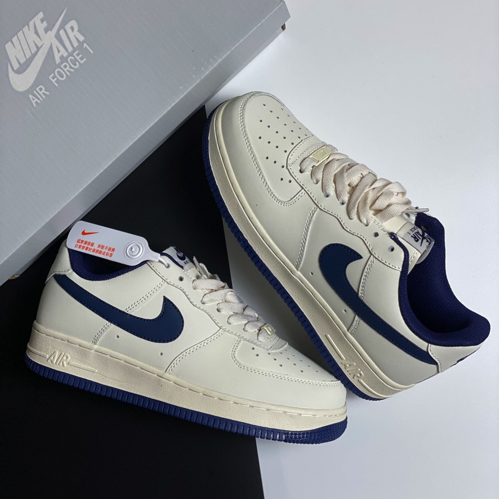 giày air nike air force low white herren