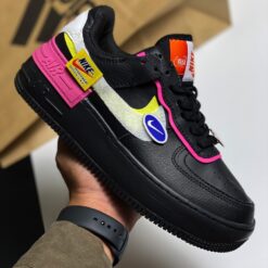 Giày Af1 Shadow Black Pink - 15