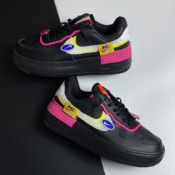 Giày Af1 Shadow Black Pink - 3