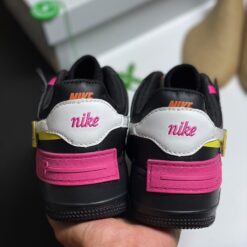 Giày Af1 Shadow Black Pink - 7