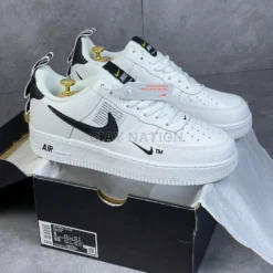 Giày Af1 Trắng Trade Mark - 3