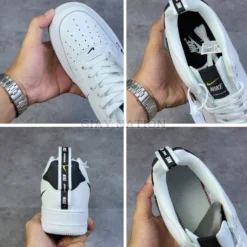 Giày Af1 Trắng Trade Mark - 4