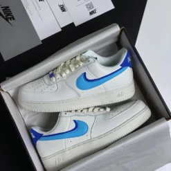 Giày Af1 82 White Blue - 3