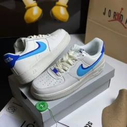 Giày Af1 82 White Blue - 9