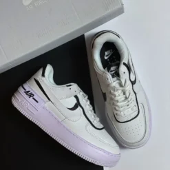 Giày Af1 Shadow Trắng Đen - 2