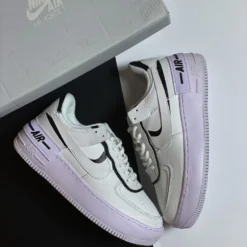 Giày Af1 Shadow Trắng Đen - 8