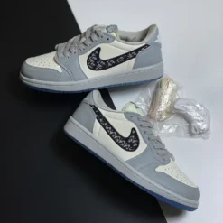 Giày Jordan 1 Low Dior - 4