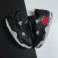 Giày Jordan 4 Canvas Black - 3