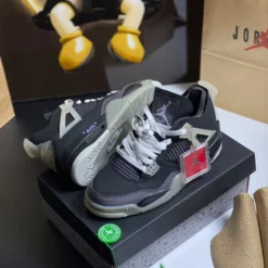 Giày Jordan 4 Off White Black Siêu Cấp - 2