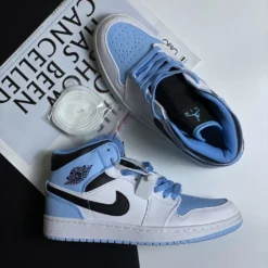 Giày Jordan Mid Ice Blue - 10