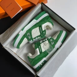 Giày Lv Trainer Green - 11