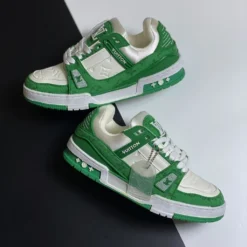 Giày Lv Trainer Green - 5