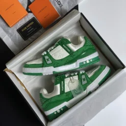 Giày Lv Trainer Green - 8