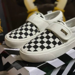 Giày Vans Slip On Caro Quai Dán - 1
