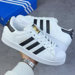 Giày Adidas Superstar Sò Tem Vàng - 6