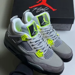Giày Jordan 4 Grey Green - 6