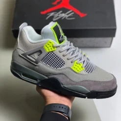 Giày Jordan 4 Grey Green - 9