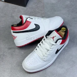 Giày Jordan Low White Gym Red - 5