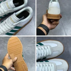 Giày Adidas Neo Gradas White Green - 1