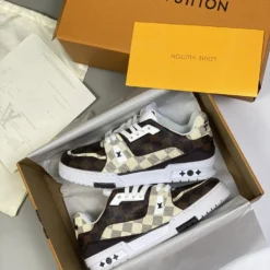 Giày Lv Trainer Damier Siêu Cấp - 6