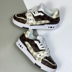 Giày Lv Trainer Damier Siêu Cấp - 7