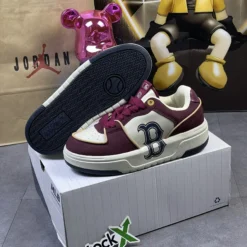 Giày Mlb Liner B Đỏ Mận - 2