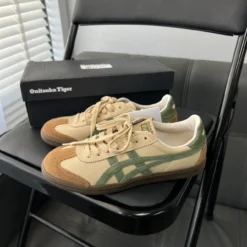 Giày Onitsuka Tiger Beige Green Siêu Cấp - 3