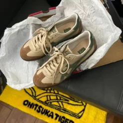 Giày Onitsuka Tiger Beige Green Siêu Cấp - 7