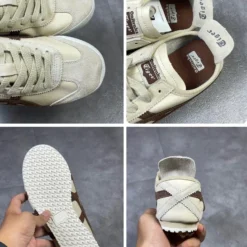 Giày Onitsuka Tiger Kem Đế Trắng Siêu Cấp - 2