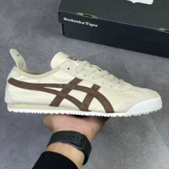 Giày Onitsuka Tiger Kem Đế Trắng Siêu Cấp - 5