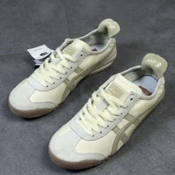 Giày Onitsuka Tiger Kem Nâu Siêu Cấp - 5