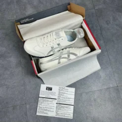 Giày Onitsuka Tiger White Sliver Siêu Cấp - 1