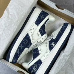 Giày Af1 Lv Denim Vải Bò - 5