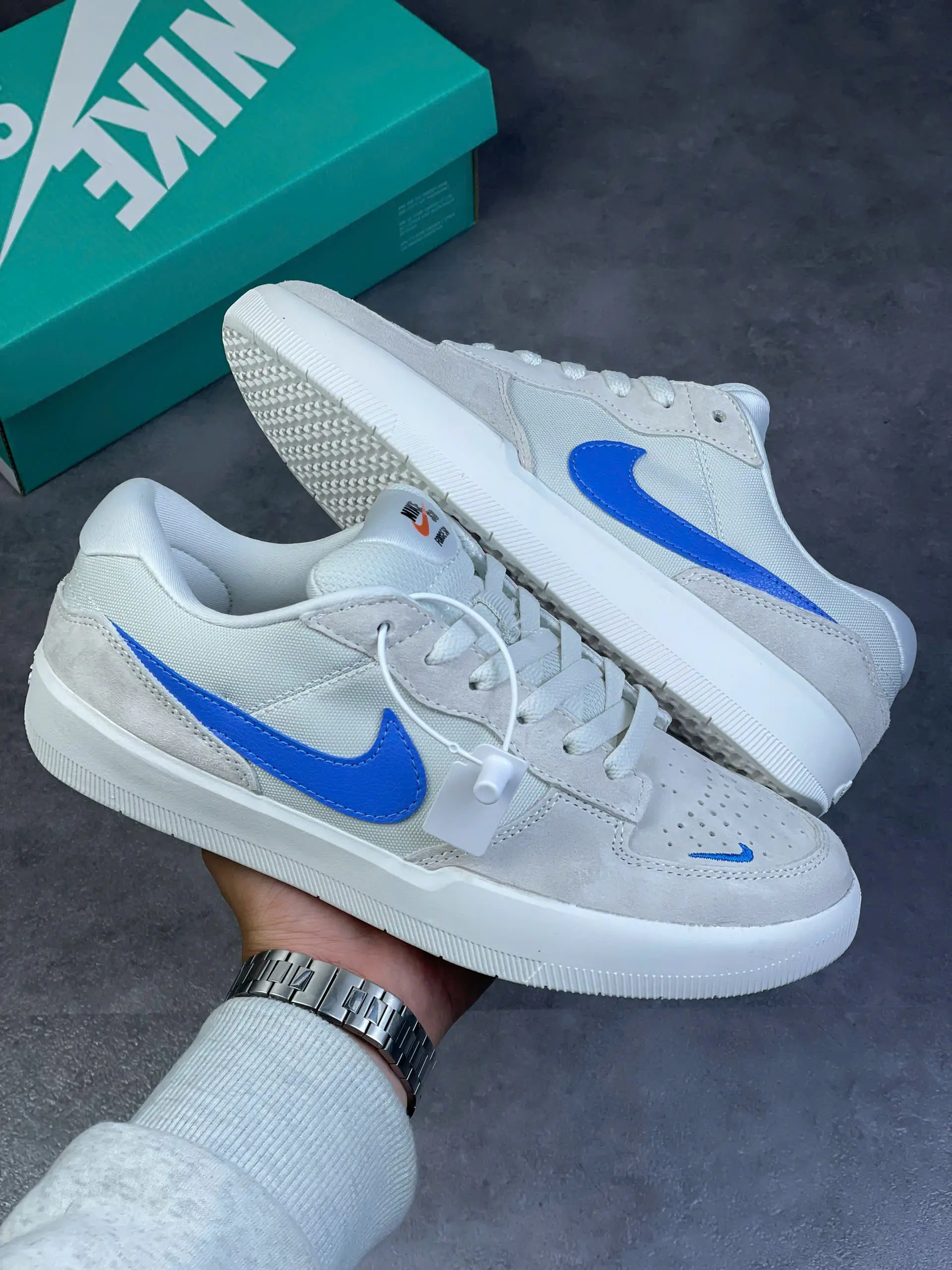 Giày Nike Sb Force Blue Like Auth - 8