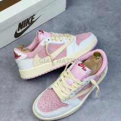 Giày Jd Low Travis Hồng - 2