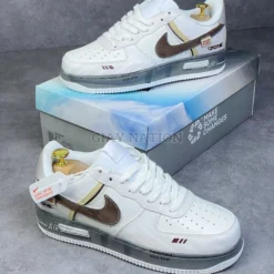 Giày Af1 Panda Prank Brown - 6