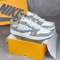 Giày Jordan Low Travis Lv Xám - 3