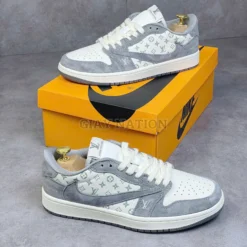 Giày Jordan Low Travis Lv Xám - 5