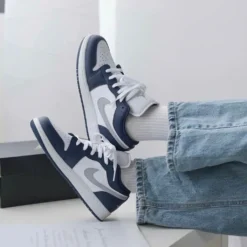 Giày Jordan Low Midnight Navy - 8